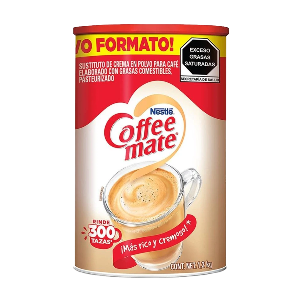 SUSTITUTO DE CREMA PARA CAFE COFFE MATE EN POLVO 1.2 KG