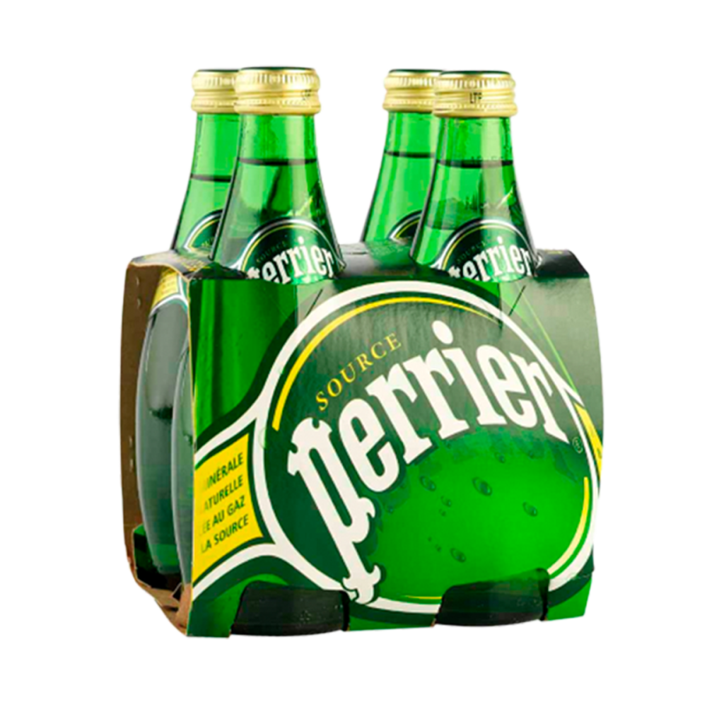 AGUA MINERAL PERRIER  4 PACK 330ML