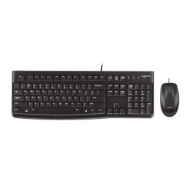 KIT TECLADO Y MOUSE LOGITECH MK120 USB (L)