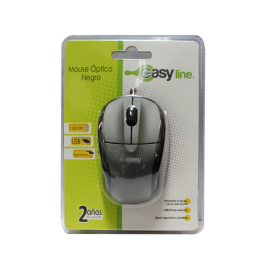 MOUSE EASY LINE EL-993339 OPTICO NEGRO