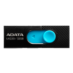 MEMORIA USB 32 GB ADATA 2.0 NEGRO/AZUL AUV220-32G-RBKBL  MEMORIA USB 32 GB ADATA 2.0 NEGRO/AZUL AUV220-32G-RBKBL