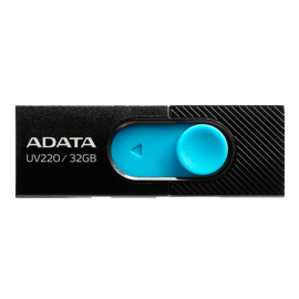MEMORIA USB 32 GB ADATA 2.0 NEGRO/AZUL AUV220-32G-RBKBL