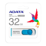 MEMORIA USB 32GB  ADATA  AC008- 32G RWE BLANCO/AZUL RETRACTIL MEMORIA USB 32GB  ADATA  AC008- 32G RWE BLANCO/AZUL RETRACTIL