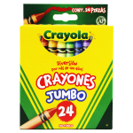 CRAYON C/24 JUMBO CRAYOLA COD 52-0324