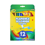 PLUMON DELGADO SURTIDO C/12 CRAYOLA  BLISTER 580912