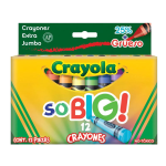 CRAYONES EXTRA GRUESOS REDONDOS C/12 CRAYOLA CAJA 521912 BINNEY CRAYONES EXTRA GRUESOS REDONDOS C/12 CRAYOLA CAJA 521912 BINNEY