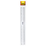 REGLA PLASTICO 30 CM TOTAL SCHOOL BOLSA TS-PS30-3