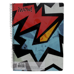 CUADERNO PROF ESPIRAL RAYA 100 HJS WOW PC 530090 NORMA
