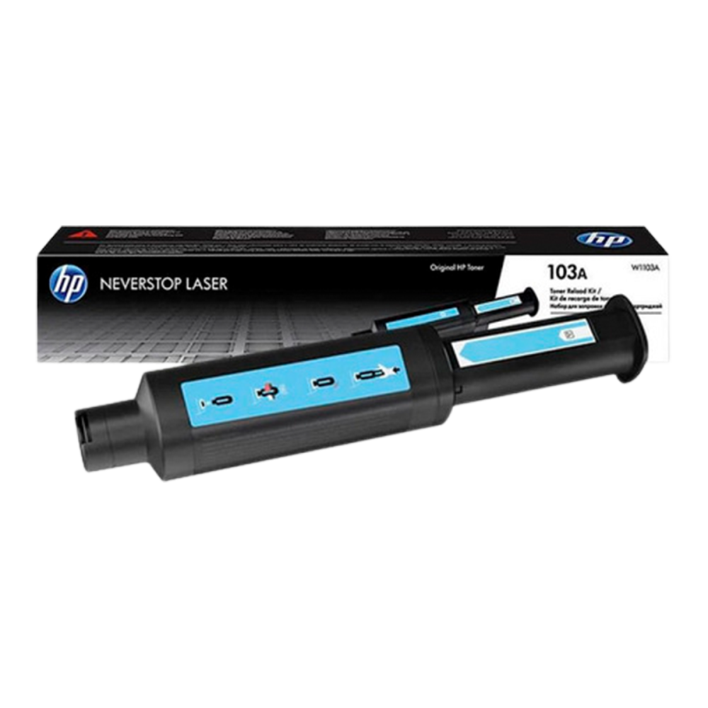 KIT DE RECARGA DE TONER HP W1103A LASER 103A NEGRO