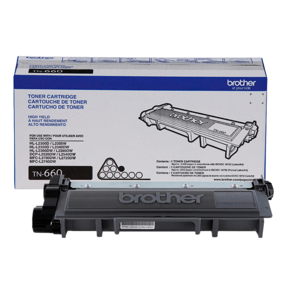 TONER BROTHER TN660 ALTO NEGRO (L)