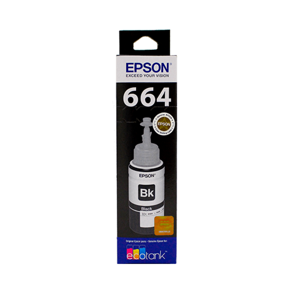 BOTELLA (R) EPSON T664120-AL NEGRO 70ML (LT)