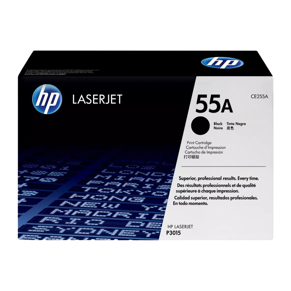 TONER HP CE255A 55A NEGRO 6K (L)