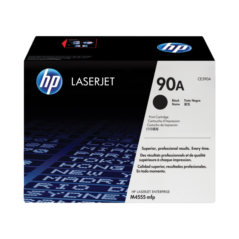 TONER HP CE390A 90A NEGRO 10K