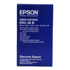 CINTA P/IMPRESORA EPSON ERC-38B NEGRO