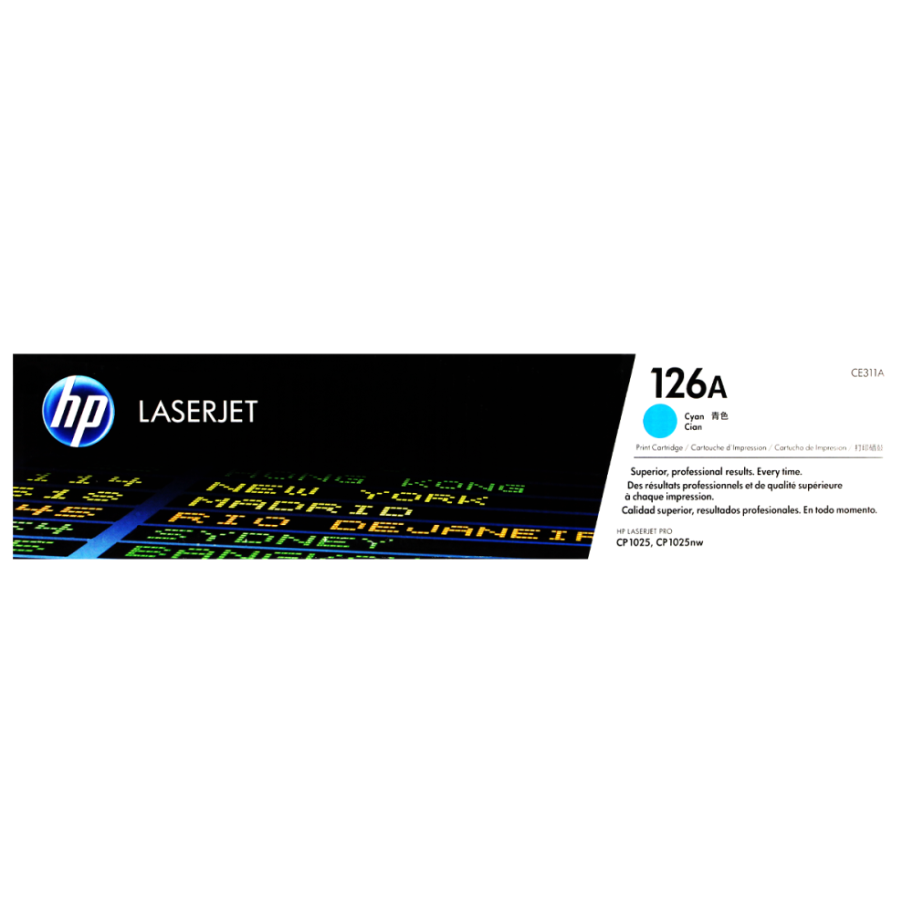 TONER HP CE311A 126A CYAN 1K