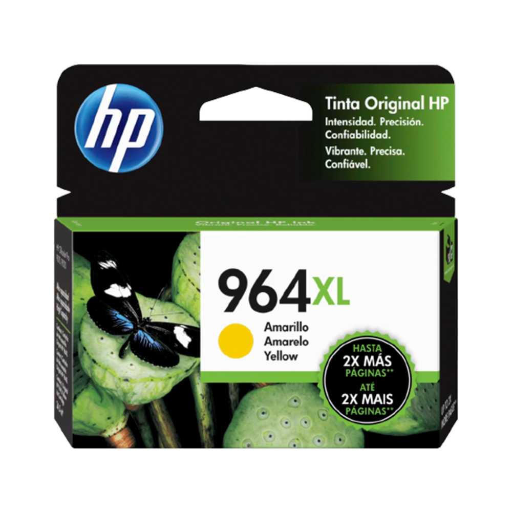 CARTUCHO HP 3JA56AL AMARILLO 964XL