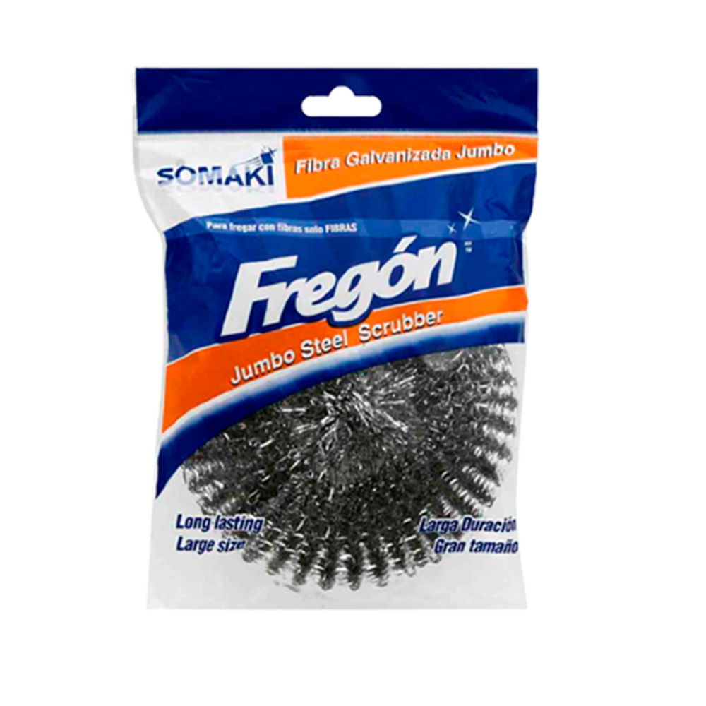 FIBRA FREGON GALVANIZADA JUMBO