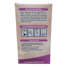 JABON LIQUIDO PARA MANOS 500 ML TIPPS LINE JAZMIN QUI0014TL 16% 