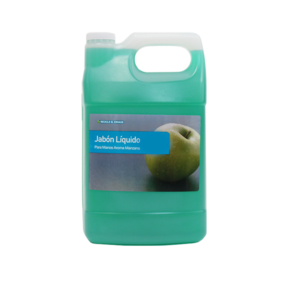 JABON LIQUIDO PARA MANOS 5 LT CLEANING MANZANA 16% (L) JABON LIQUIDO PARA MANOS 5 LT CLEANING MANZANA 16% (L)