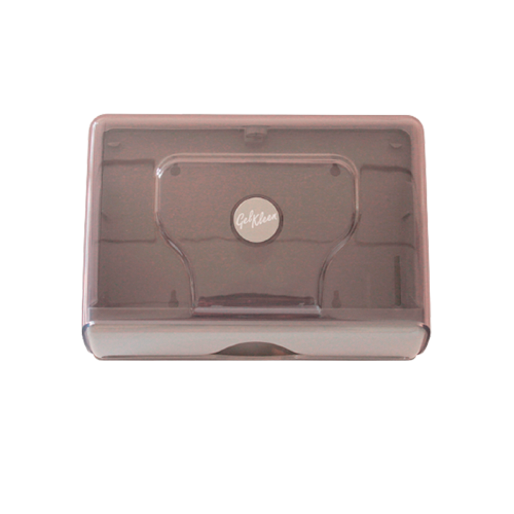 DESPACHADOR DE TOALLA INTERDOBLADA HUMO GEL KLEEN