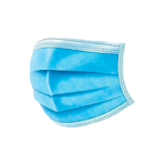 CUBREBOCAS TRIPLE CAPA AZUL 16.5X12 CM PC