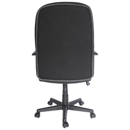 SILLA EJECUTIVA RESP. ALTO 120 KG C/BRAZOS NEGRO PADUA (L)