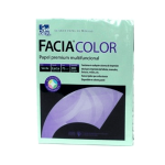 PAPEL BOND FACIA CARTA 36 KG. COLORES PAQ. C/500 HJS VERDE 078010