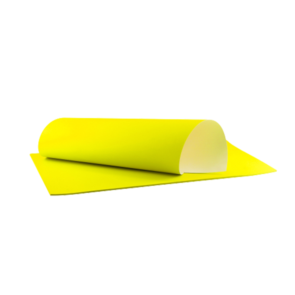 CARTULINA FLUORESCENTE AMARILLO C/10 IMPERIAL BOLSA 1945 IMPERIAL