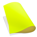 CARTULINA FLOURESCENTE 48 X 66 AMARILLO LIMON #0945 IMPERIAL