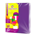 PAPEL BOND CARTA MORADO 100 HJS EUROCOLOR PAQ EC0016 ARPAPEL