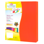 PAPEL BOND CARTA C/100 NARANJA NEON EC0096 EUROCOLOR