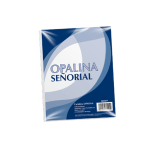 CARTULINA OPALINA BLANCA 225G C/100 SEÑORIAL