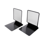 SUJETA LIBROS MESH NEGRO