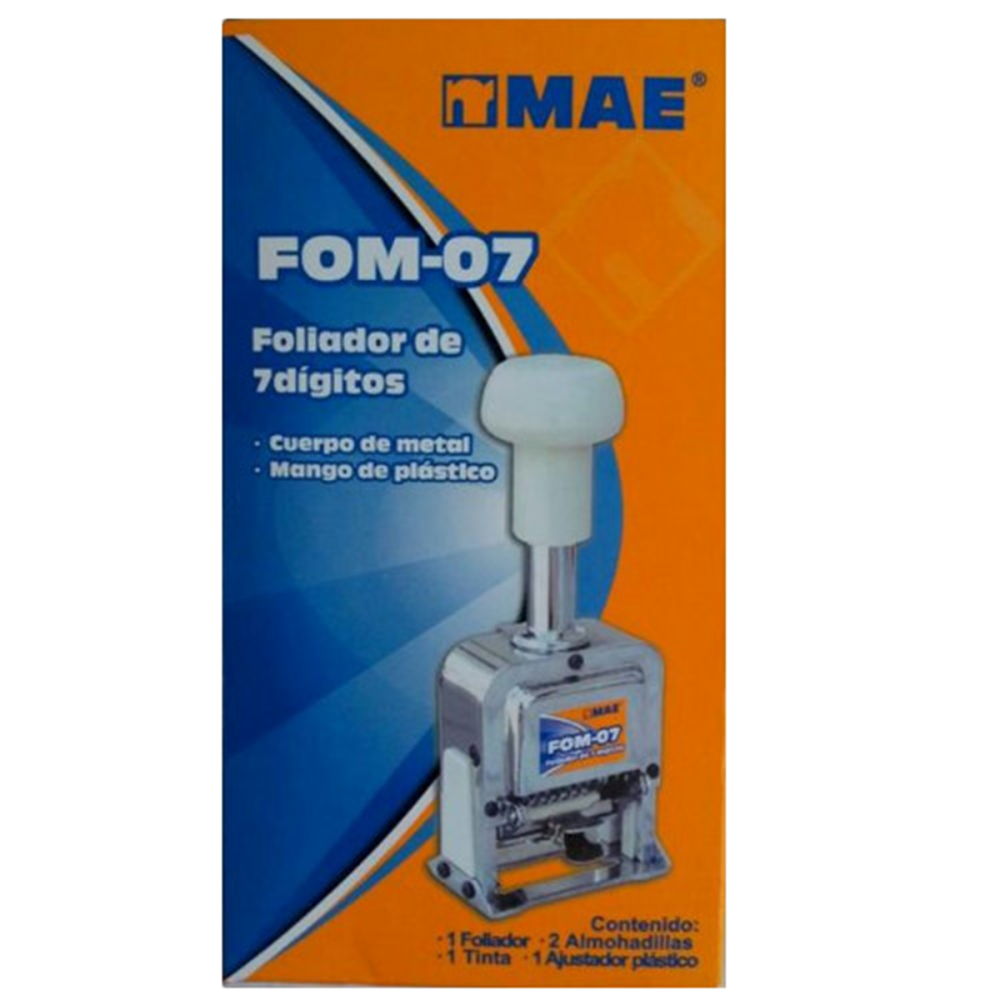 FOLIADOR 7 DIGITOS RNMT7-7 MAE FOM-07