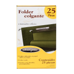 FOLDER COLGANTE T/O VERDE WILSON JONES ACCO P0161 (P3631) P/25