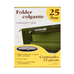 FOLDER COLGANTE CARTA VERDE WILSON JONES P3636 C/25 (L)