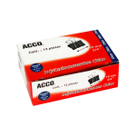 SUJETADOCUMENTOS 3/4 19MM C/12 ACCO P2462