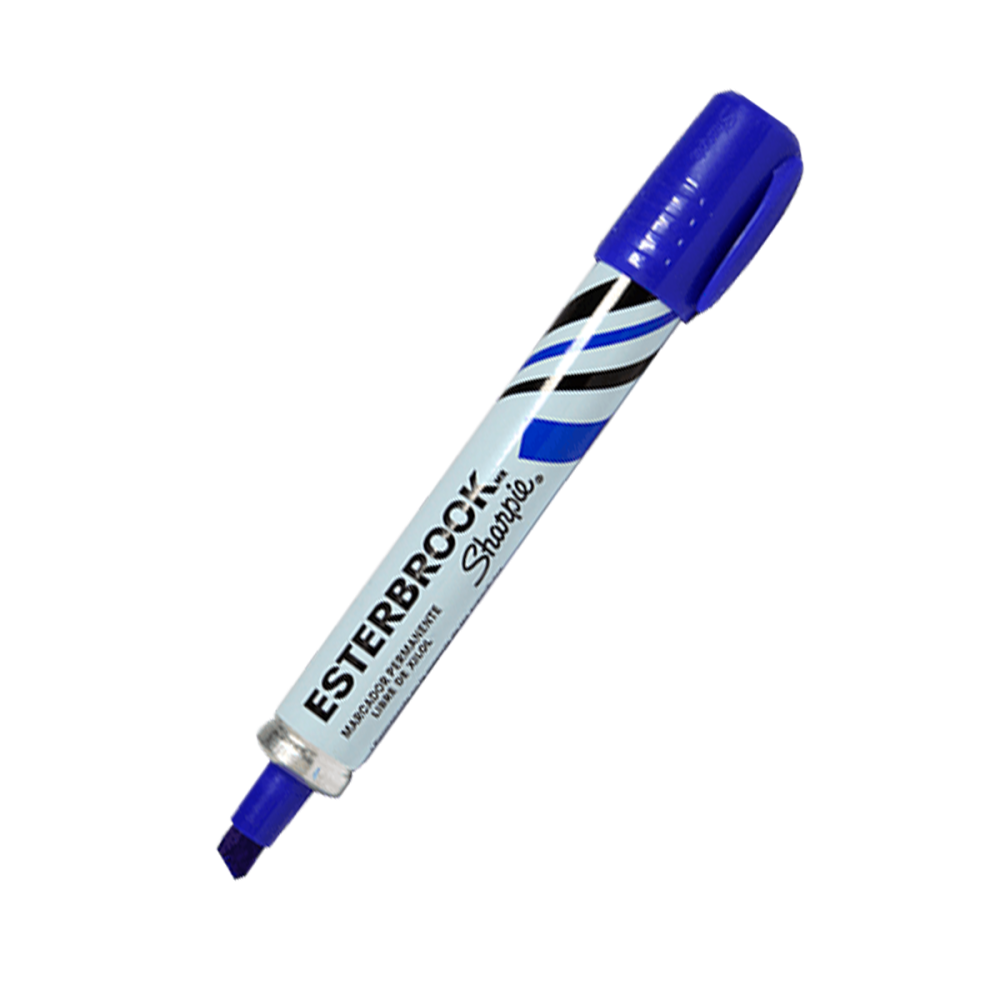 MARCADOR PERMANENTE CINCEL AZUL ESTERBROOK PC M12500119024 NEWELL MARCADOR PERMANENTE CINCEL AZUL ESTERBROOK PC M12500119024 NEWELL
