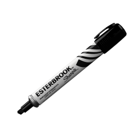 MARCADOR PERMANENTE ESTERBROOK BLISTER C/1 PZA NEGRO 