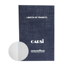 LIBRO TRANSITO 80 HJS CARSI 269159 (L)