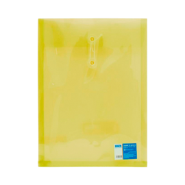 SOBRE PLÁSTICO C/HILO TOTAL OFFICE T/CARTA VERTICAL AMARILLO