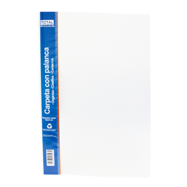CARPETA C/PALANCA TOTAL OFFICE T/OFICIO TRANSPARENTE