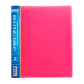 CARPETA C/PALANCA TOTAL OFFICE T/CARTA ROJO