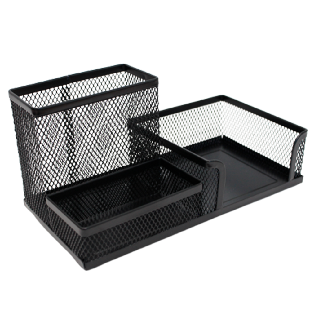 ORGANIZADOR TOTAL OFFICE MALLA METALICA 3 SECCIONES NEGRO TOOM-03 ORGANIZADOR TOTAL OFFICE MALLA METALICA 3 SECCIONES NEGRO TOOM-03