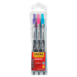 BOLIGRAFO PM SURTIDO FASHION C/3 ULTRA BALL TOTAL SCHOOL BLISTER TS-ULTRA3F