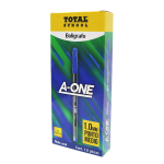 BOLIGRAFO PM AZUL C/12 A-ONE TOTAL SCHOOL CAJA