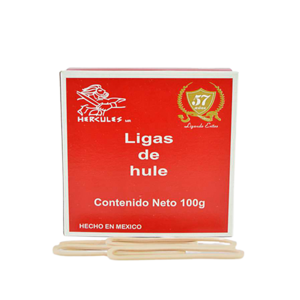LIGA HULE #18 NATURAL 100 GRS HERCULES CAJA
