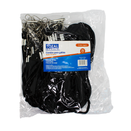 CORDON PARA GAFETE TOTAL OFFICE C/25 NEGRO TOCGAF-01