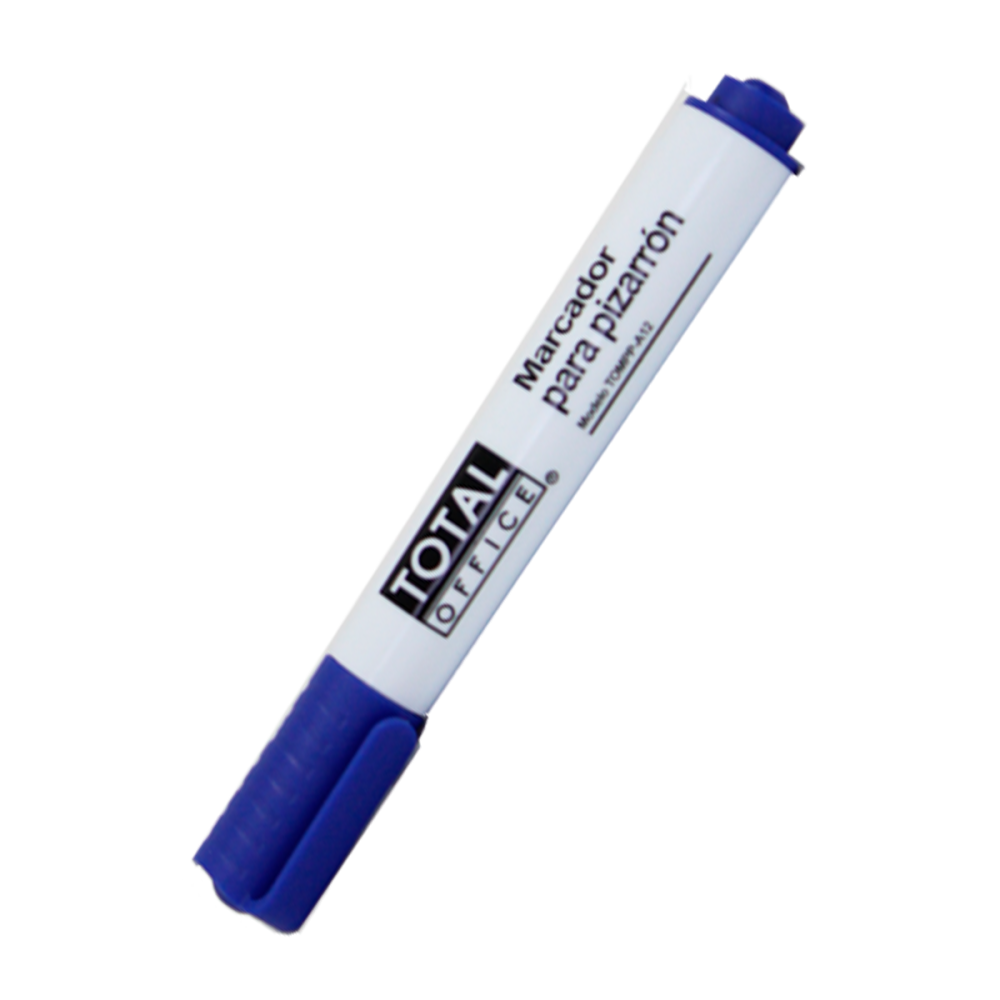 MARCADOR P/PIZARRÓN BLANCO TOTAL OFFICE AZUL TOMPP-A12 MARCADOR P/PIZARRÓN BLANCO TOTAL OFFICE AZUL TOMPP-A12