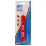 MARCADOR PERMANENTE ROJO PC BLÍSTER TOTAL OFFICE TOMP-PCRO01 (L)